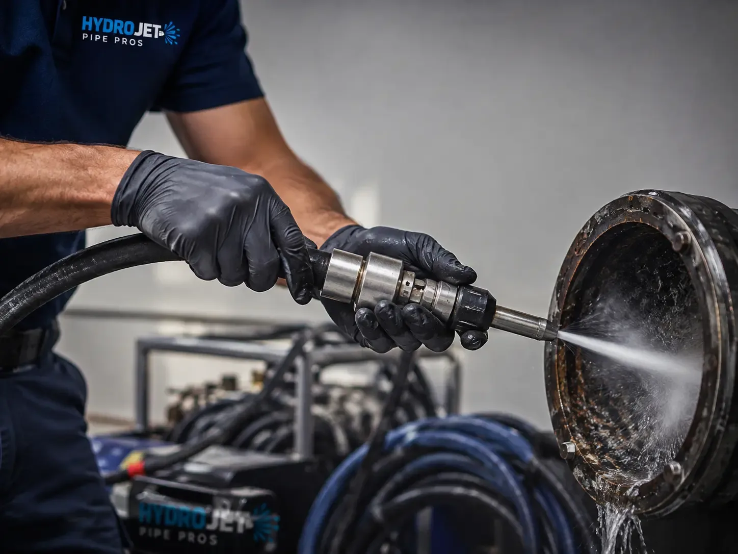 Hydro Jet Pipe Descaling in Cassel, CA
